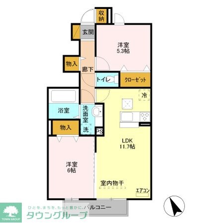 レ.セーナの物件間取画像